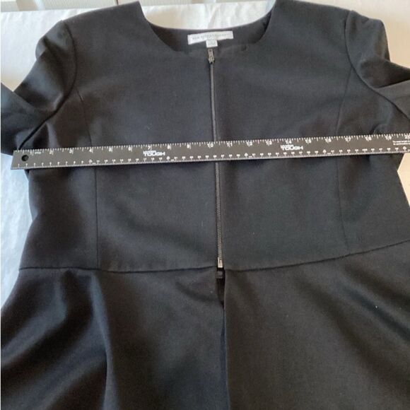 New York and Co Blazer Jacket Women’s Size XL Stretch 3/4 Zipper Front - Picture 6 of 9